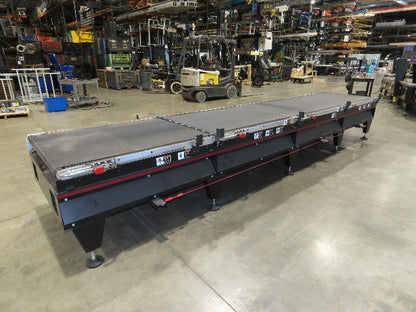 Mantissa 41"x 17' 4" Belt Conveyor 4-Zone High Speed Package Sorting 435fpm
