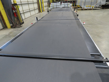 Mantissa 41"x 17' 4" Belt Conveyor 4-Zone High Speed Package Sorting 435fpm