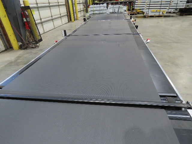 Mantissa 41"x 17' 4" Belt Conveyor 4-Zone High Speed Package Sorting 435fpm