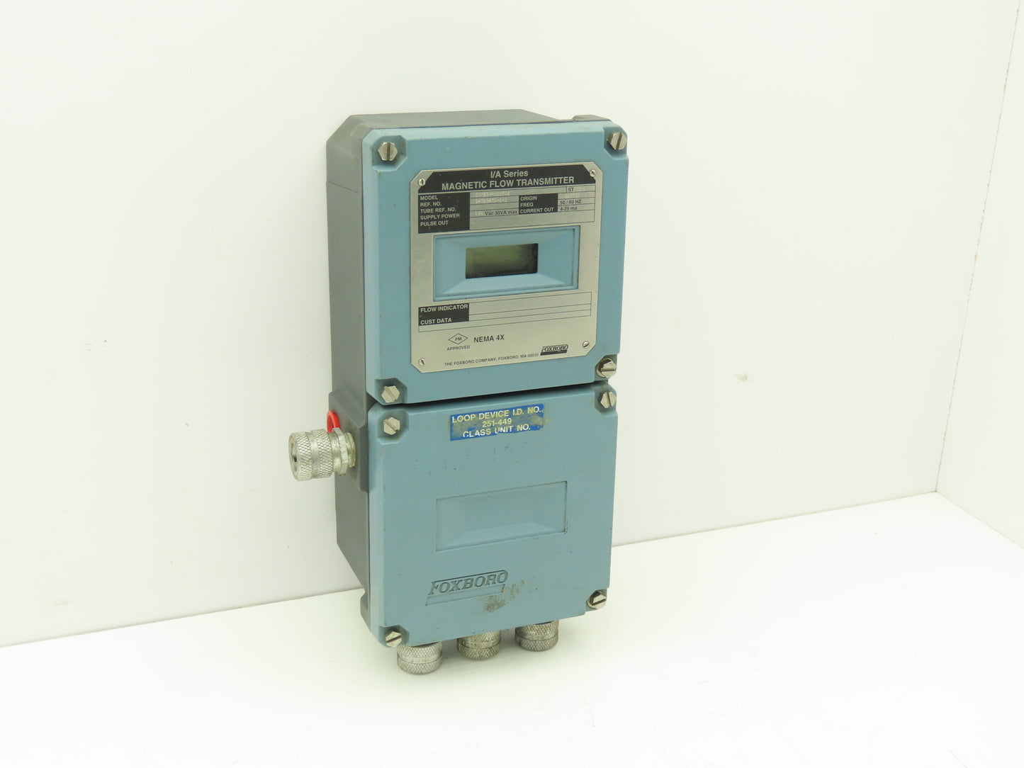 Foxboro IMT20-PA10FGZ Magnetic Flow Transmitter 120VAC I/A Series