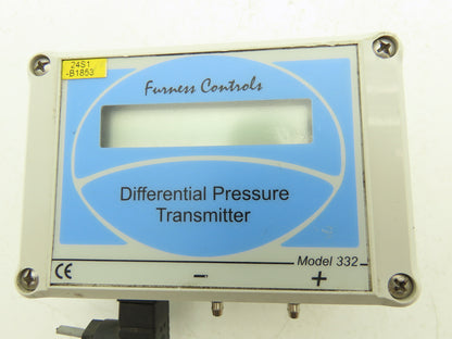 Furness Controls FCO332-2W Model 332 Differential Pressure Transmitter 9-40 VDC