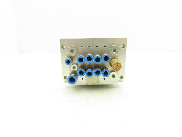 Festo CPV14-VI-P4-1/8-B Pneumatic 4-Station Solenoid Valve Manifold 24VDC 161360