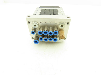 Festo CPV14-VI-P4-1/8-B Pneumatic 4-Station Solenoid Valve Manifold 24VDC 161360