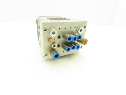 Festo CPV14-GE-ASI-4E4A M8 4-Station Solenoid Air Valve Manifold 24VDC 161360