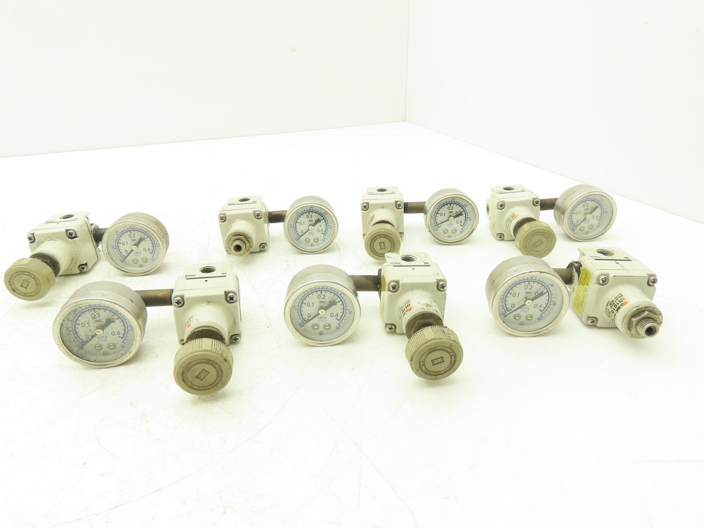 SMC IR1010-N01 IR1010-N01 Precision Pressure Regulator 1/8" NPT 150 PSI Lot of 7