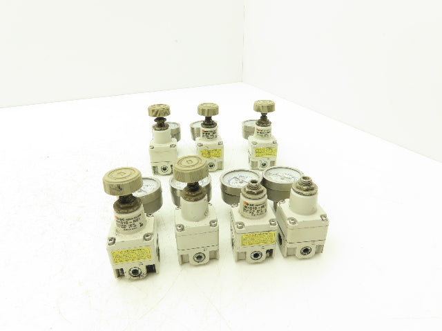 SMC IR1010-N01 IR1010-N01 Precision Pressure Regulator 1/8" NPT 150 PSI Lot of 7