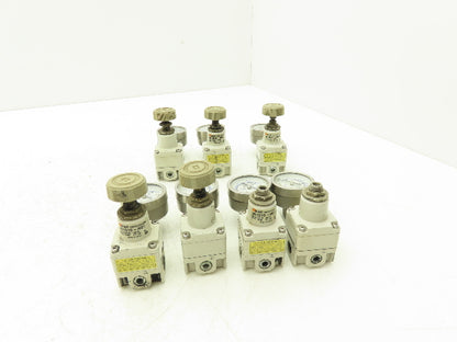 SMC IR1010-N01 IR1010-N01 Precision Pressure Regulator 1/8" NPT 150 PSI Lot of 7