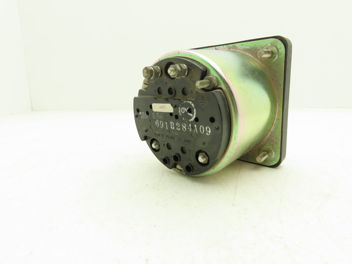 Westinghouse KA-241 Ammeter 600A 5 Amp Type Panel Meter AC Amperes 4"