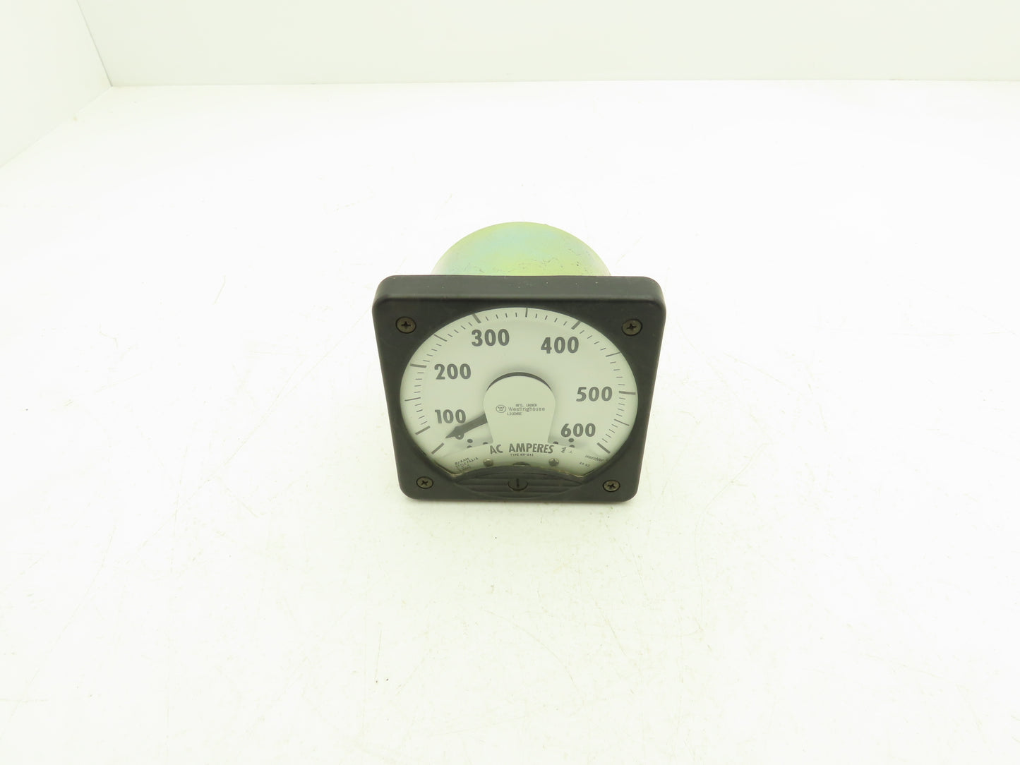 Westinghouse KA-241 Ammeter 600A 5 Amp Type Panel Meter AC Amperes 4"