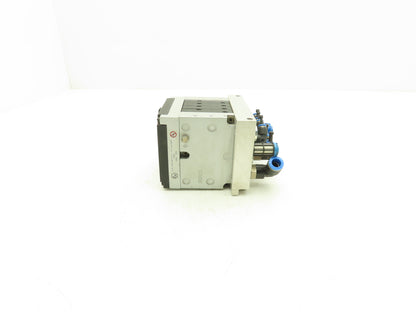 Festo 10P-14-4C-AZ-N-Y-4M+PB Pneumatic Air 4-Station Valve Manifold 24VDC
