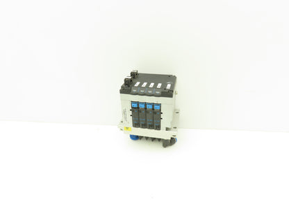 Festo 10P-14-4C-AZ-N-Y-4M+PB Pneumatic Air 4-Station Valve Manifold 24VDC