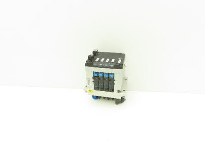 Festo 10P-14-4C-AZ-N-Y-4M+PB Pneumatic Air 4-Station Valve Manifold 24VDC