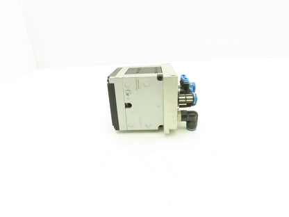 Festo 10P-14-4C-AZ-N-Y-4M+PB Pneumatic Air 4-Station Valve Manifold 24VDC