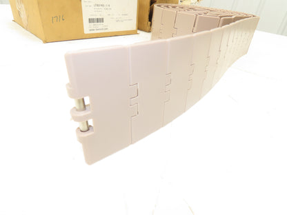 Rexnord LF831K3.25 Straight TableTop Conveyor Chain  3-1/4"x 10'  Lot of 2