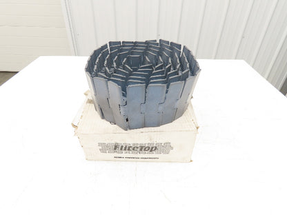 FliteTop DK879TKG/000 TableTop Conveyor Chain Side Flex 4.5"x 10' Gray