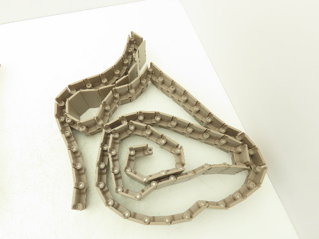 Rexnord LF831K3.25 Straight TableTop Conveyor Chain  3-1/4"x 10'  Lot of 2