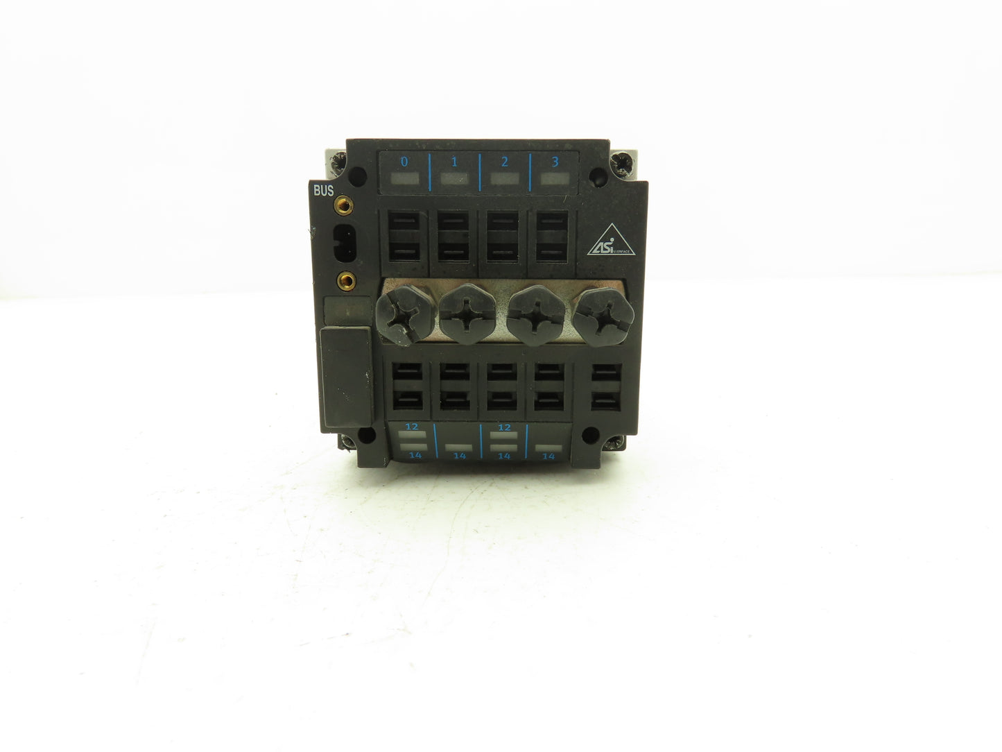 Festo 002948 Pneumatic 4-Station Solenoid 3 Valve Assembly Air Manifold