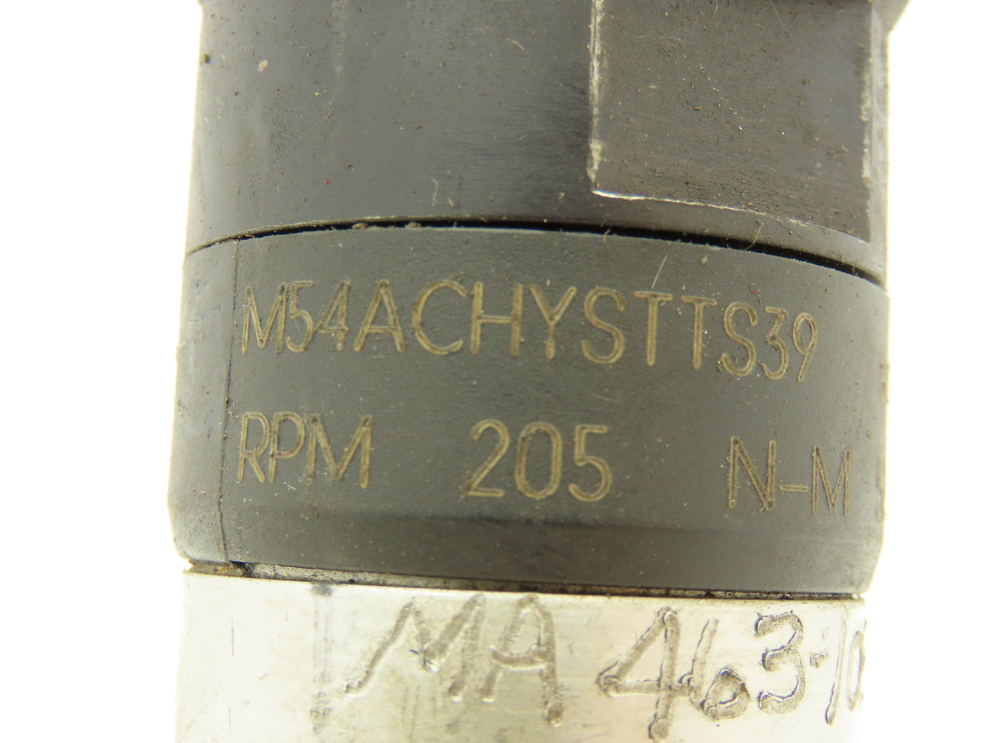 Rotor Tool M54ACAHYSTTS39 Pneumatic Nutrunner 3/8" Drive Right Angle 205RPM