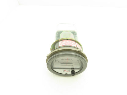 Dwyer A3002 Photohelic Pressure Switch/Gauge Range 0-20" w.c.