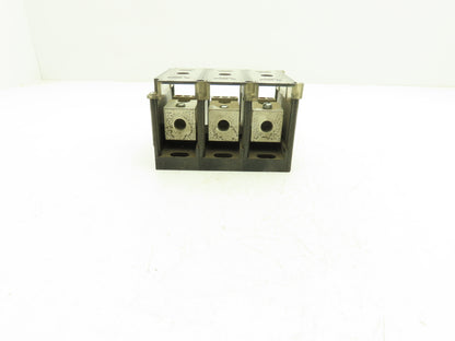 Ferraz Shawmut 66563 Power Distribution Block PDB 600V 3 Pole 2/0-14awg