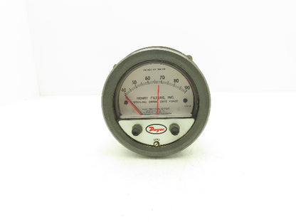 Dwyer 13-194147-01 Photohelic Pressure Switch/Gauge Range 40-90" w.c.