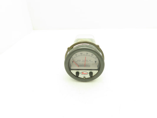 Dwyer 13-194147-01 Photohelic Pressure Switch/Gauge Range 40-90" w.c.