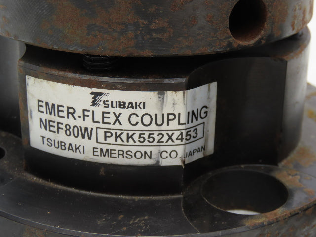 Tsubaki NEF80W PKK552X453 Flexible Disc Coupling 55x45mm Emer-Flex