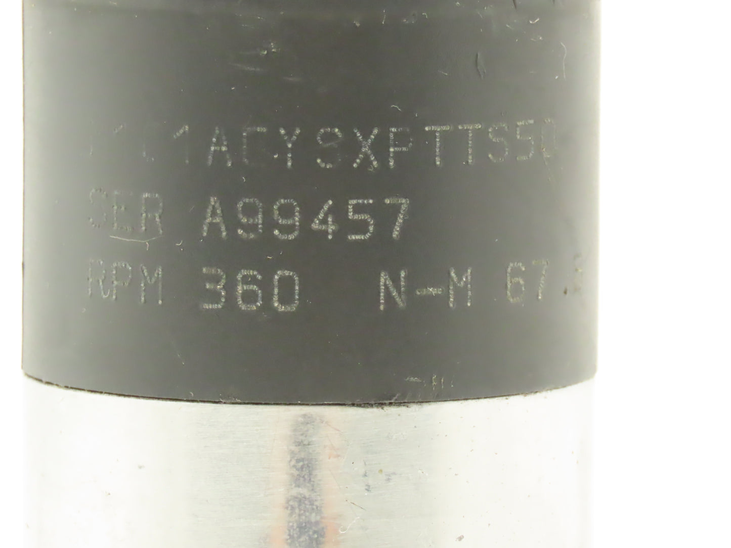 Rotor Tool M101ACYSXPTTS50 Pneumatic Nutrunner 1/2" Drive In Line 360RPM 67.8NM