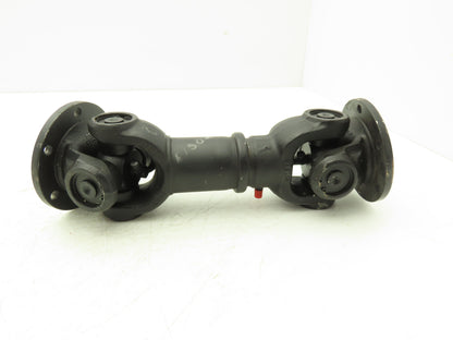 Elbe Universal Slip Joint Double U-Joint 280mm OAL 100mm Flange 6-Bolt