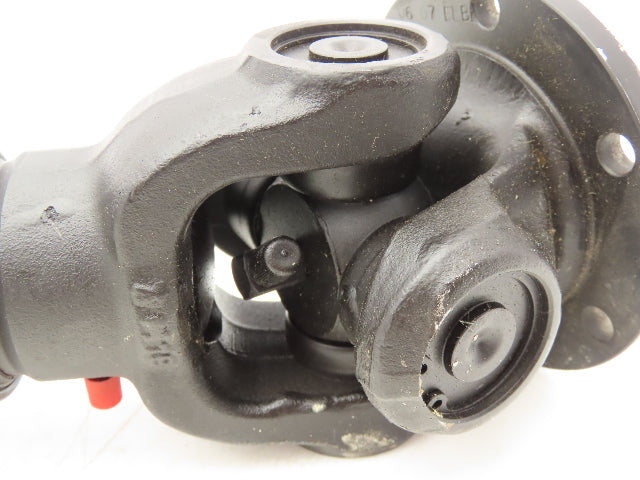 Elbe Universal Slip Joint Double U-Joint 280mm OAL 100mm Flange 6-Bolt