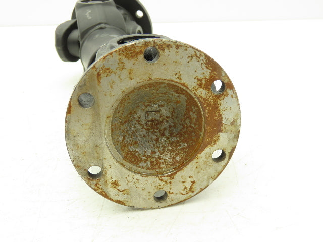 Elbe Universal Slip Joint Double U-Joint 280mm OAL 100mm Flange 6-Bolt