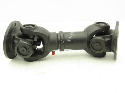 Elbe Universal Slip Joint Double U-Joint 280mm OAL 100mm Flange 6-Bolt