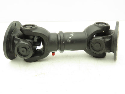 Elbe Universal Slip Joint Double U-Joint 280mm OAL 100mm Flange 6-Bolt