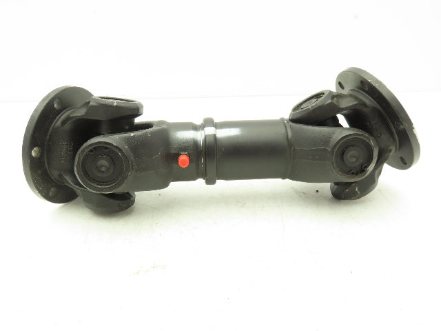 Elbe Universal Slip Joint Double U-Joint 280mm OAL 100mm Flange 6-Bolt