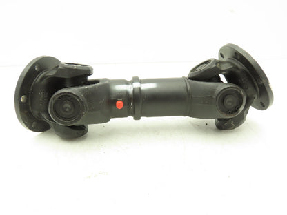 Elbe Universal Slip Joint Double U-Joint 280mm OAL 100mm Flange 6-Bolt