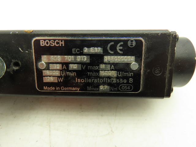 Bosch 0 608 701 013 AC Servo Motor 110v 125W  15000rpm