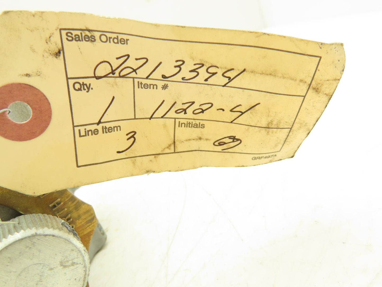 North American Mfg 1122-4 Manual Butterfly Valve Gas/Air 2"NPT Threaded