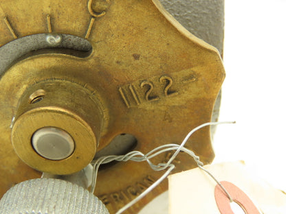 North American Mfg 1122-4 Manual Butterfly Valve Gas/Air 2"NPT Threaded