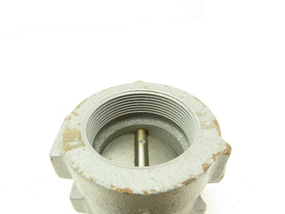 North American Mfg 1122-4 Manual Butterfly Valve Gas/Air 2"NPT Threaded