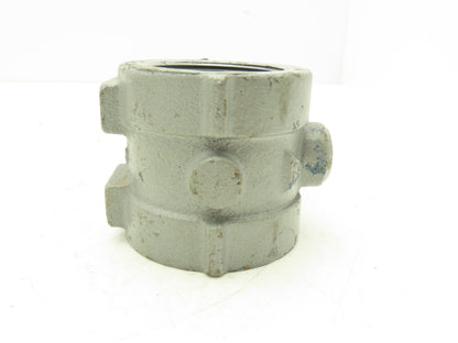 North American Mfg 1122-4 Manual Butterfly Valve Gas/Air 2"NPT Threaded