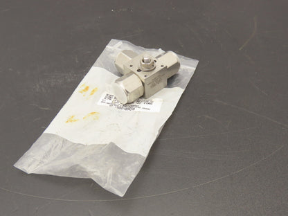 Flow Tek BSSP1015NFS-EP-ACT  3-Way Stainless Ball Valve 1/2"NPT 6000psi 316SS