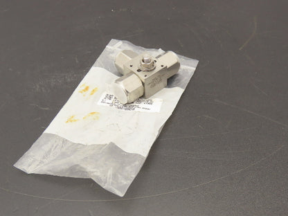 Flow Tek BSSP1015NFS-EP-ACT  3-Way Stainless Ball Valve 1/2"NPT 6000psi 316SS