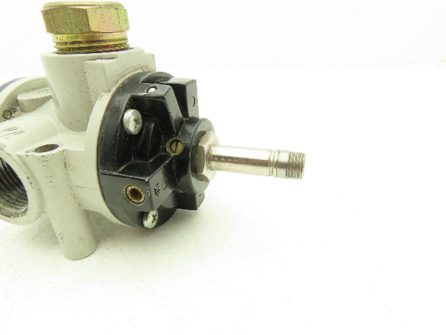 Numatics NAF254704N000F Pneumatic Solenoid Poppet Valve 1" NPT *No Solenoid*
