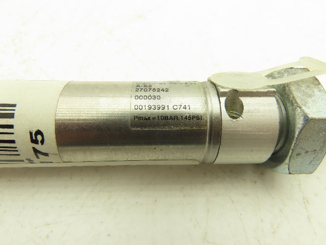 Festo Pneumatic Air Double End Cylinder 25mm Bore 40mm Stroke M22-1.5 Mounting