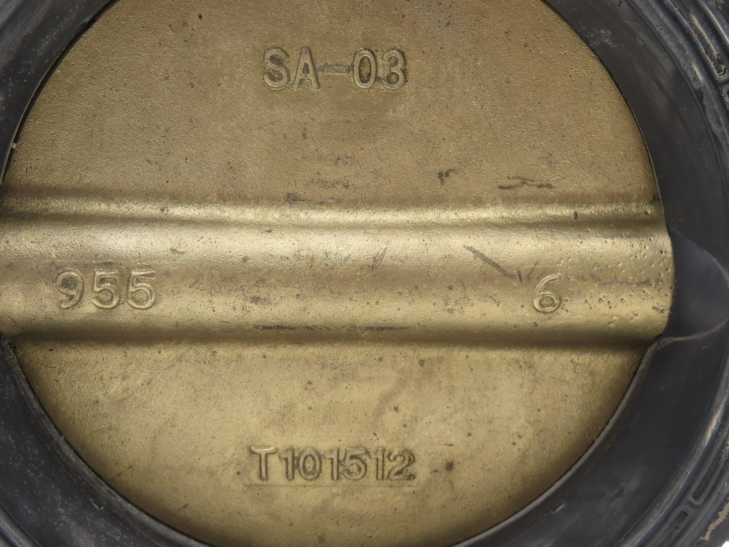 6" Butterfly Valve Lug Style AL/Bronze Disc No Handle