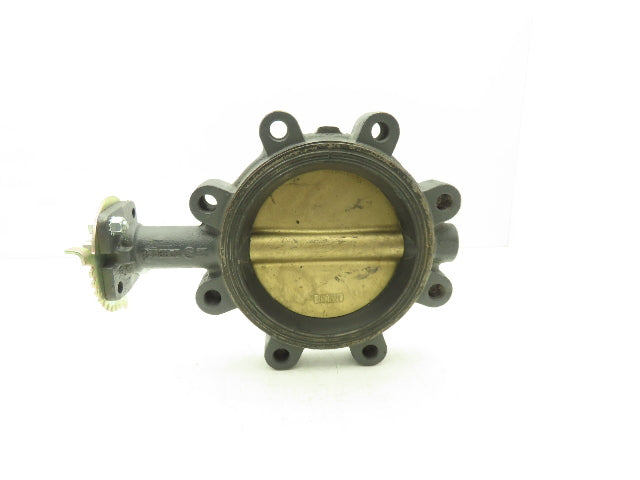 6" Butterfly Valve Lug Style AL/Bronze Disc No Handle
