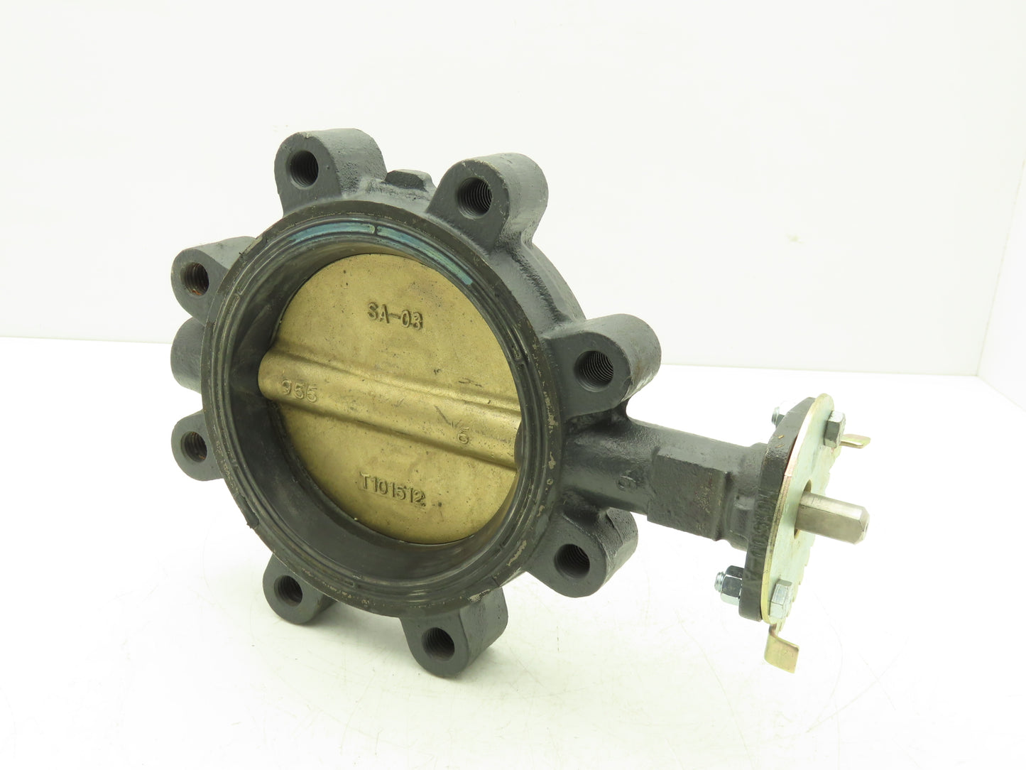 6" Butterfly Valve Lug Style AL/Bronze Disc No Handle