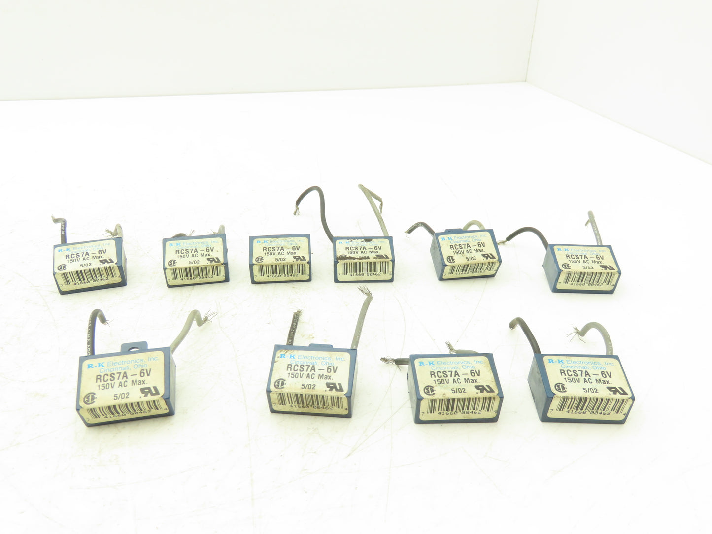 R-K Electronics RCS7A-6V Surge Suppressor 150VAC Lot of 10