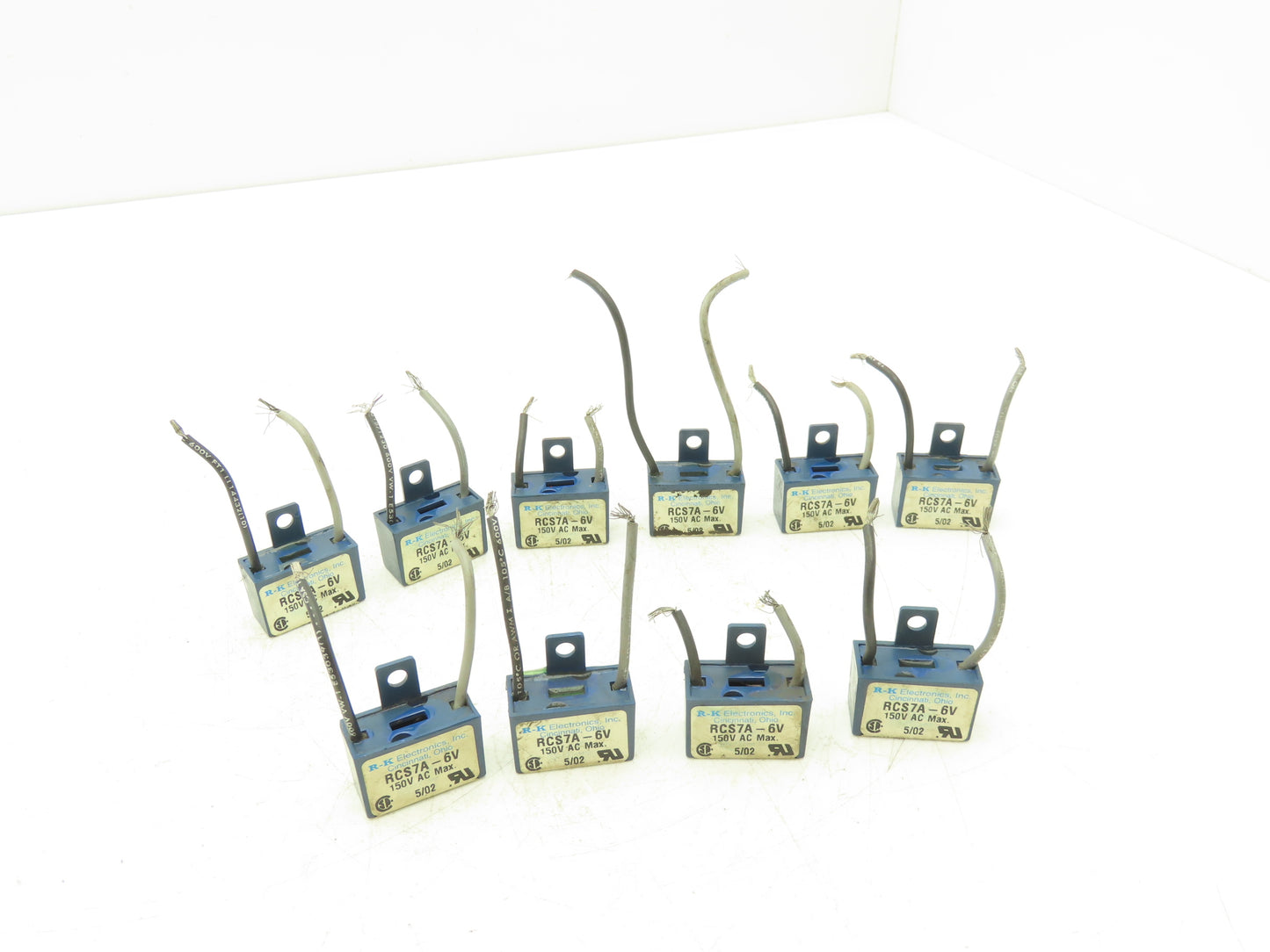 R-K Electronics RCS7A-6V Surge Suppressor 150VAC Lot of 10