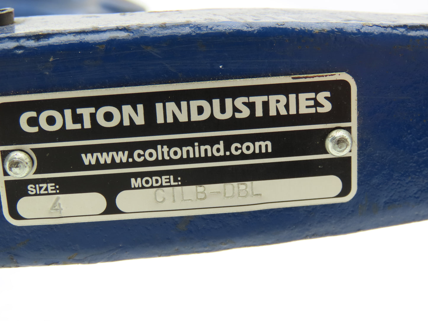 Colton CILB-DBL 4" Butterfly Valve Lug Style Ductile Iron Disc w/Handle
